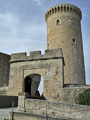  El Castillo de Bellver en Mallorca